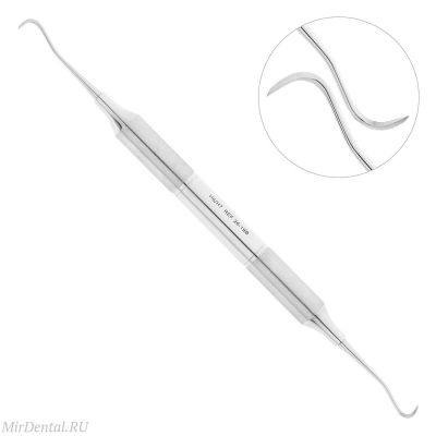 Скейлер парадонтологический, форма H6/H7, ручка DELUXE, диаметр 10 мм, 26-19B* HLW Dental (Германия)