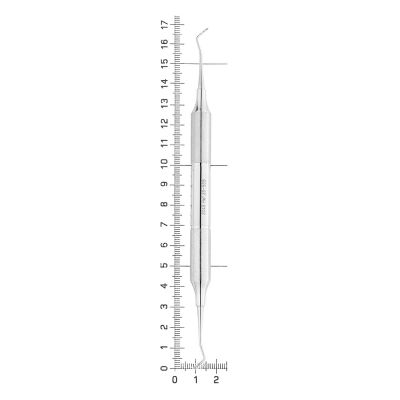 Скейлер парадонтологический, форма 204S, ручка DELUXE, диаметр 10 мм, 26-56B* HLW Dental (Германия)