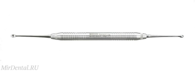 Кюретажная ложка Williger №057-00-0-P (прямая) Medenta-Instruments (Пакистан)  99-057-00-0-P