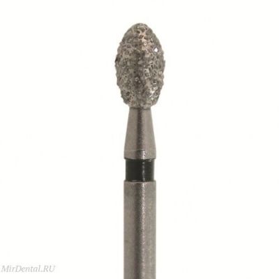 Бор алмазный 833K 024 FG, черный, 5 шт.