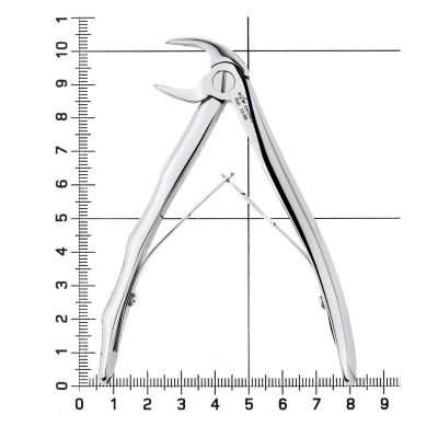 Щипцы для удаления зубов детские нижние моляры, 12-6B* HLW Dental (Германия)