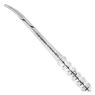 Иглодержатель хирургический изогнутый Micro-Nadelhalter TC, 18 см, 40-96TC* HLW Dental (Германия)