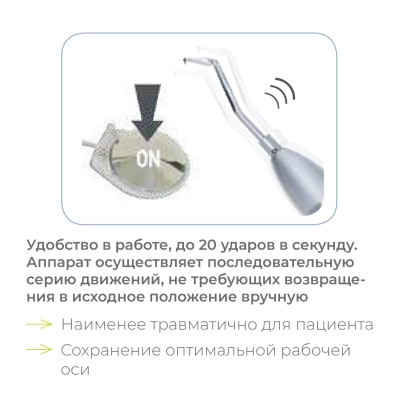 Мостосниматель Safe Relax ATD автоматический с крючками и струнами Anthogyr (Франция)