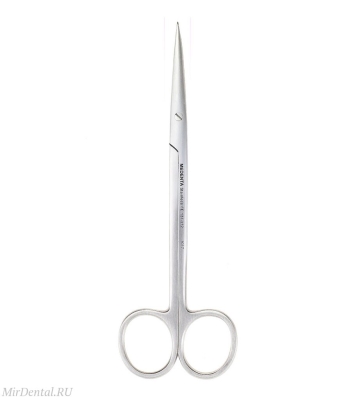 Ножницы прямые Metzenbaum остроконечные 14 см Medenta-Instruments (Пакистан)  131-312-P
