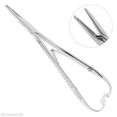 Иглодержатель Матье 14 см, H-307A* HLW Dental (Германия)