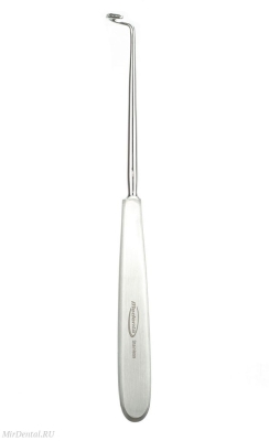 Инструмент для наложения швов, изогнутый влево, 20см Medenta-Instruments (Пакистан)  14-131-20