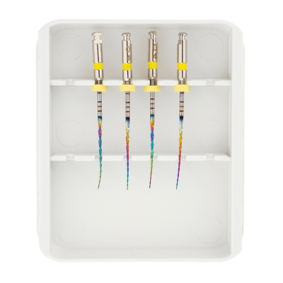 Файлы машинные RCS Rainbow ONE 20/04 (25 мм) (набор 4 шт.) Ramo Medical (Китай)  C01 0101 C04020 25