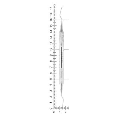 Кюрета Langer, форма 5/6, диаметр ручки 8 мм, 26-34* HLW Dental (Германия)