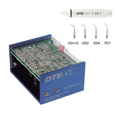 DTE-V2 Ультразвуковой встраиваемый скалер, в комплекте 5 насадок