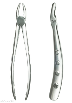 Щипцы для экстракции корней верхних правых моляров (детские) 111-045-39A-HL Medenta-Instruments (Пакистан)  111-045-39A-HL