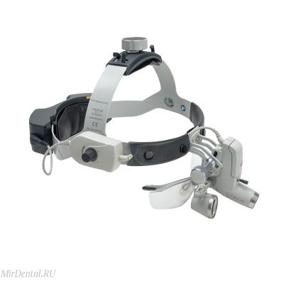 Лупа налобная бинокулярная Heine HR 2.5x520 + HEINE ML4 LED + S-Guard комплектация Unplugged