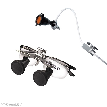 Бинокулярные лупы Dialog с проводным осветителем Dialog (Eighteeth) Китай  