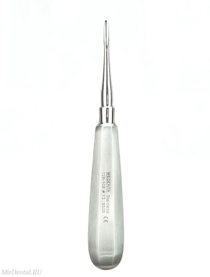 Элеватор корневой Flohr (прямой, узкий) 128-108-13-P Medenta-Instruments (Пакистан)  128-108-13-P