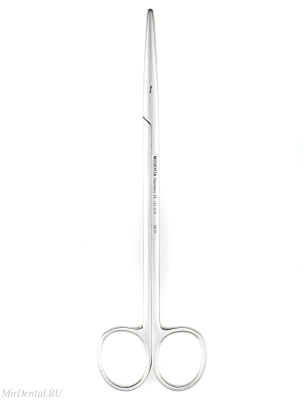 Ножницы прямые Metzenbaum Delicate 18 см (тупоконечные) Medenta-Instruments (Пакистан)  131-314