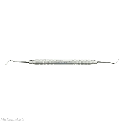 Гладилка двухсторонняя для композитов Carver, ручка полая 8 мм Medenta-Instruments (Пакистан)  112-CVIPC