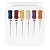 Файлы ручные RCS LT ассорти LX,L1,L2,T1,T2,T3 (31 мм) (набор 6шт.) Ramo Medical (Китай)  S06 0103 V00000 31