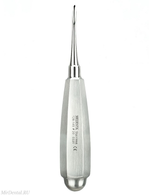 Элеватор корневой Flohr (прямой, заостренный) 128-145-20-P Medenta-Instruments (Пакистан)  128-145-20-P