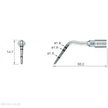 SG15D Насадка для имплантации