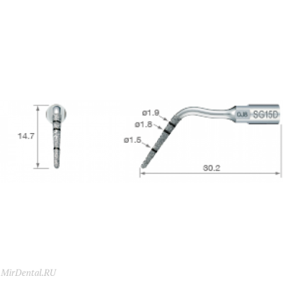 SG15D Насадка для имплантации