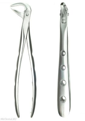 Щипцы для экстракции корней нижней челюсти 110-169-74N-HL Medenta-Instruments Co (Пакистан)