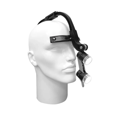 ITS-RUS-SET-M Комплект налобного осветителя с бинокулярными лупами 3,5x ITS-x Pro (Китай-Россия)  