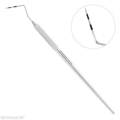 Зонд односторонний с насечками СР 12, 27-22* HLW Dental (Германия)