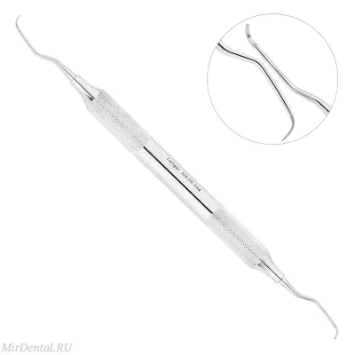 Кюрета парадонтологическая Langer, 5/6, ручка CLASSIC, ø 10 мм, 26-34A* HLW Dental (Германия)