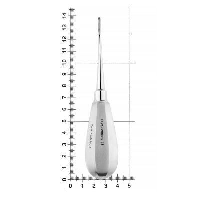 Элеватор Bein, зубчатый, изогнутый, 2 мм, 13-6BCZ* HLW Dental (Германия)