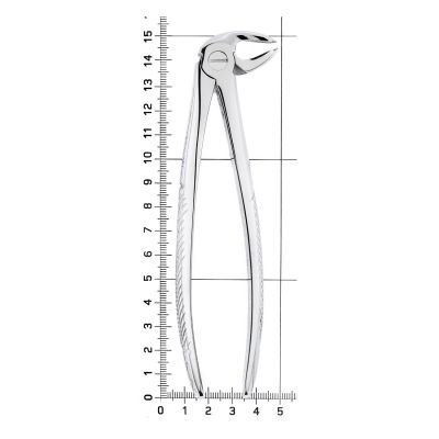 Щипцы для удаления зубов нижние, моляры правые, 11-23* HLW Dental (Германия)