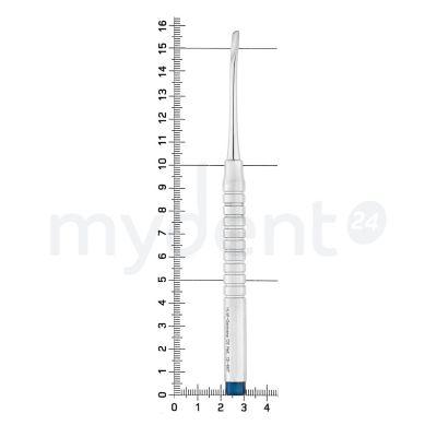 Элеватор изогнутый, 3,5 мм, нижняя челюсть, 13-4MT* HLW Dental (Германия)