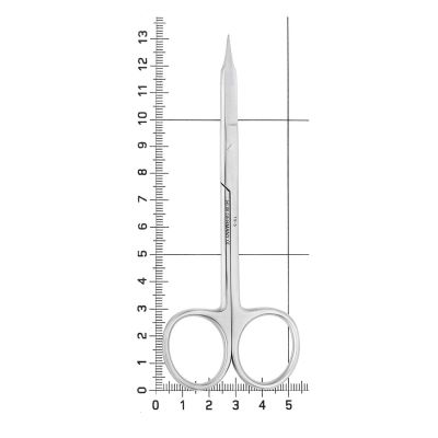 Ножницы хирургические прямые Goldmann-Fox, 12,5 см, 19-5* HLW Dental (Германия)