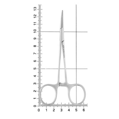 Зажим изогнутый Halstead-Mosquito, 12,5 см, 20-2* HLW Dental (Германия)