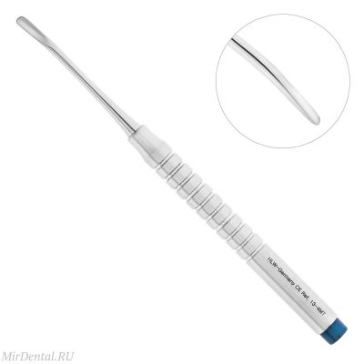 Элеватор изогнутый, 3,5 мм, нижняя челюсть, 13-4MT* HLW Dental (Германия)
