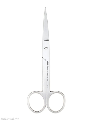 Ножницы прямые Standard 14 см (остроконечные) Medenta-Instruments (Пакистан)  131-354-P