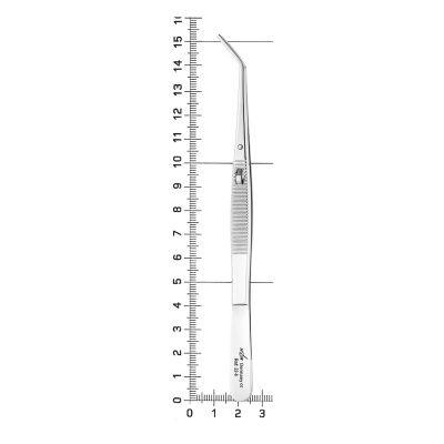 Пинцет с зажимом Pin, 15 см, 22-6* HLW Dental (Германия)