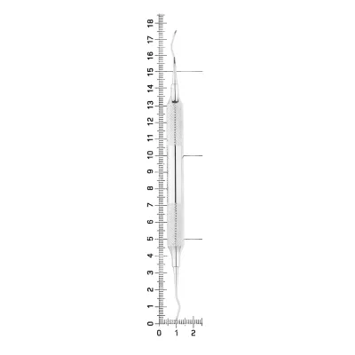 Кюрета Langer, 1/2, ручка CLASSIC, ø 10 мм, 26-33A* HLW Dental (Германия)