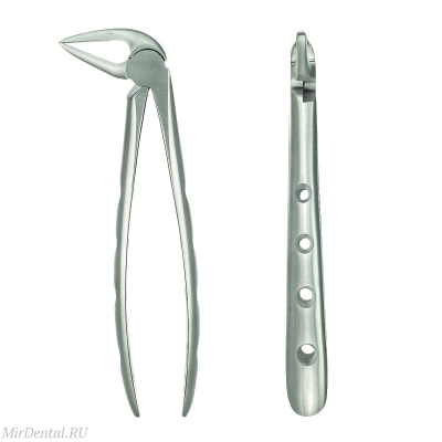 Щипцы для экстракции корней нижних зубов (детск.), 110-140-33L-HL Medenta-Instruments (Пакистан)  110-140-33L-HL