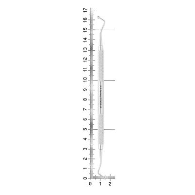 Гладилка - штопфер (шарик-шарик 2,0-2,5 мм), 29-45* HLW Dental (Германия)