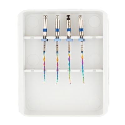 Файлы машинные RCS Rainbow ONE 30/04 (25 мм) (набор 4 шт.) Ramo Medical (Китай)  C01 0101 C04030 25