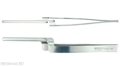 Зажим для артикуляционной бумаги Miller Articulating Forceps 116-156-P, 15см Medenta-Instruments (Пакистан)  116-156-P