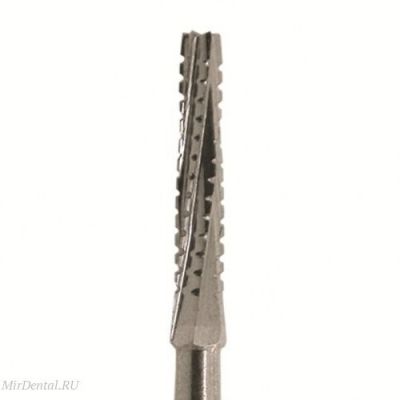 Бор ТВС C33L 012 FG XL, 5 шт. Форма: конус с плоским концом.