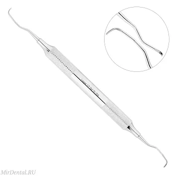 Кюрета Langer, 1/2, ручка CLASSIC, ø 10 мм, 26-33A*