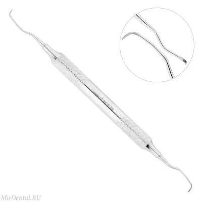 Кюрета Langer, 1/2, ручка CLASSIC, ø 10 мм, 26-33A* HLW Dental (Германия)