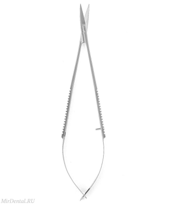 Ножницы микрохирургические прямые Castroviejo 15 см Medenta-Instruments (Пакистан)  131-258