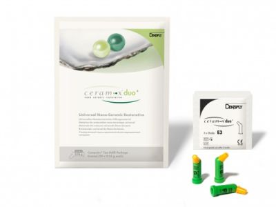 Ceram-X DUO Е2 (A1, A2, A3, C1, C3, C4, D2, D3), 5 капcул - нано-керамический композит Dentsply Sirona