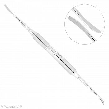 Распатор Molt, ручка DELUXE, диаметр 10 мм, 3,0-4,0 мм, 40-25*