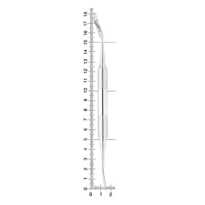 Распатор Prichard c градуированной частью, ручка DELUXE,  диаметр 10 мм, 4,0 мм, 40-22A* HLW Dental (Германия)