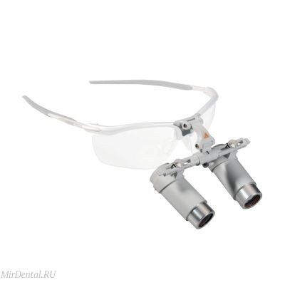 Лупа налобная бинокулярная Heine HRP 4.0x340 оправа S-Frame