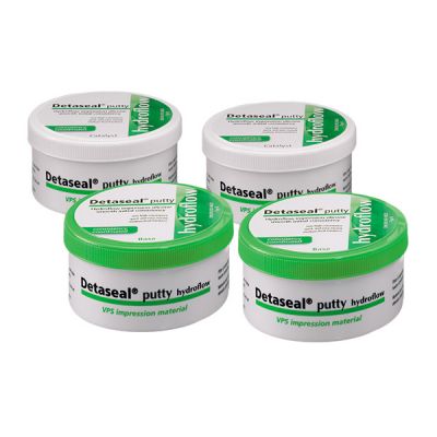 Detaseal hydroflow putty слепочная масса, Value Kit, набор 4х250 мл DETAX