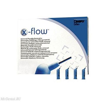 X-Flow B1 - универсальный текучий композит, 16 капсул по 0,25 г